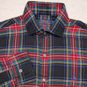 POLO Ralph Lauren Slim Fit Button Down Shirt - Men's Small Plaid